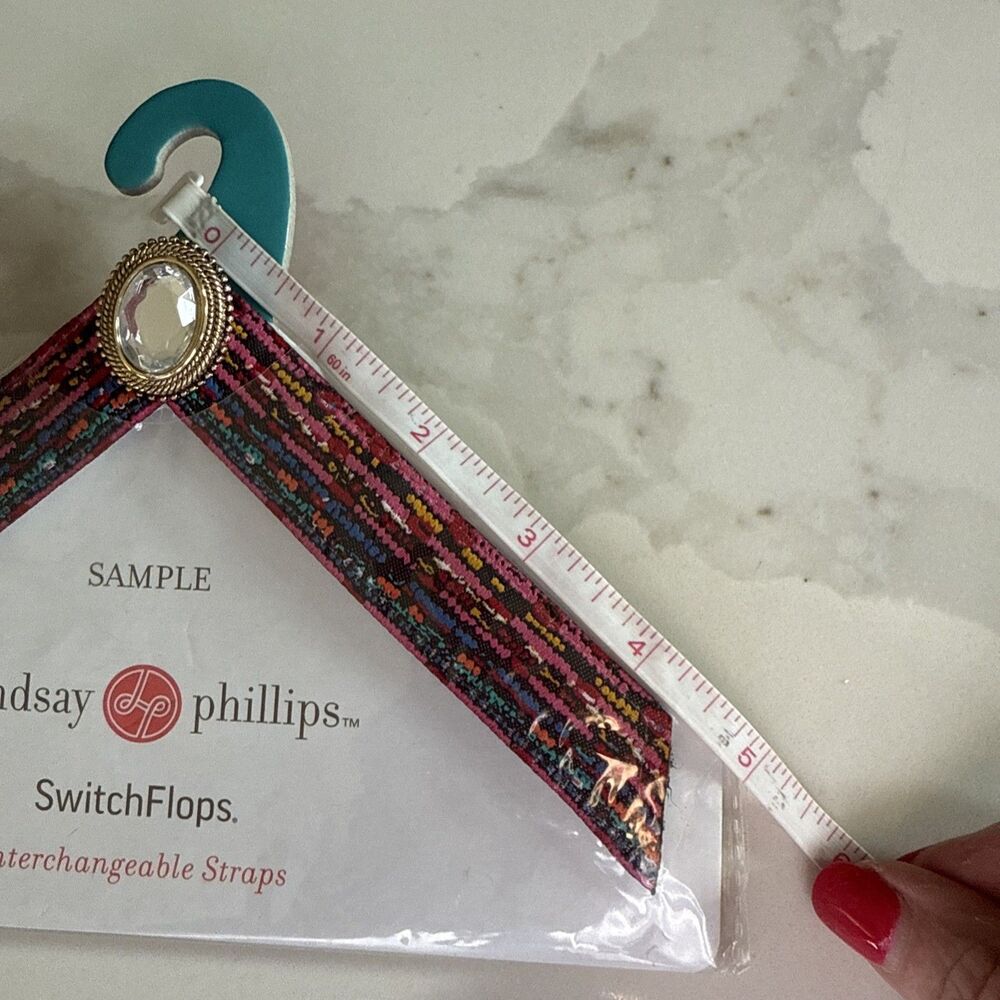 7 Pair LINDSAY PHILLIPS SWITCH FLOPS Samples - Picture 5 of 5